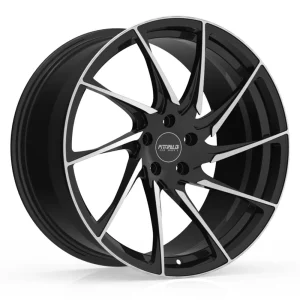 Fittipaldi Sport – FSF05 – Black – 20″x10.5″ 38mm – Summer Wheels – FSF05MB-2154438-57.10L